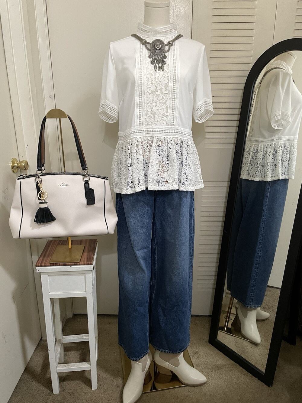 Elegant Catherine Malandrino Feminine Top Size M